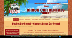 Desktop Screenshot of braun-rentacar.com